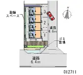 ★手数料０円★寝屋川市中神田町　月極駐車場（LP）